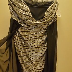 SHIMMERING SILVER DRESS